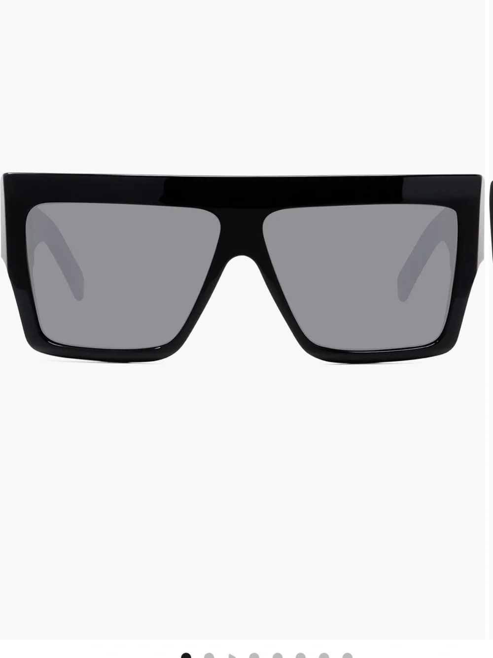BRAND NEW- CELINE Bold Black 3 Dot Square Sunglasses